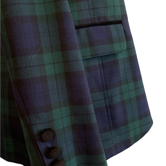 Pendleton Petite 100% Virgin Wool Tartan Plaid Blazer Size 12 Very Good Cond. - Picture 6 of 13